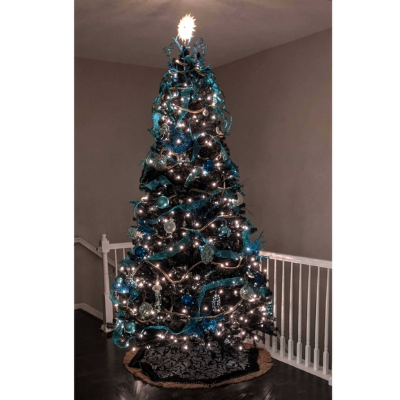 Kurt Adler Capiz Shell Christmas Tree Topper Star - Picture 4 of 4